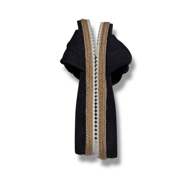 Kate Spade Women's Suede Navy Blue Sandals Size 9M - Picture 6 of 8